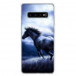 Kvalitní měkký silikonový TPU obal na Samsung Galaxy S20 Ultra Modrý koník