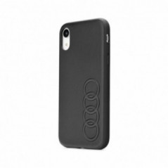 Original AUDI for Apple iPhone XS Max AUDI Leather case  Black