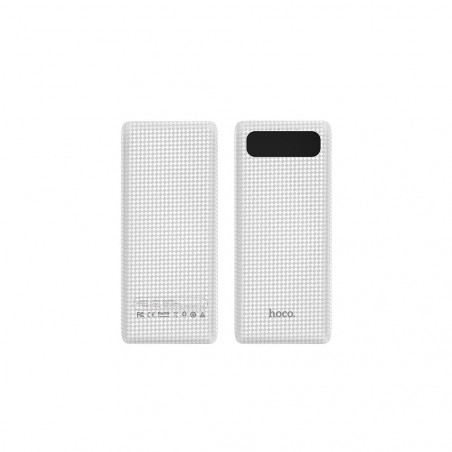 HOCO power bank 20000mAh with LCD Mige B20A White
