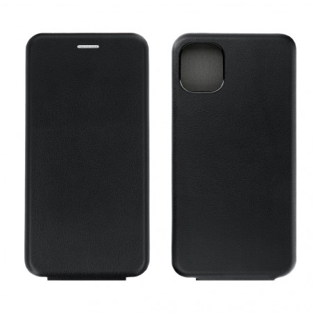FLEXI ELEGANCE for XIAOMI Mi Note 10 Lite FORCELL Cover with vertical opening Black