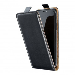 Slim Flexi Fresh for Huawei Y5 (2019) Cover with vertical opening Black