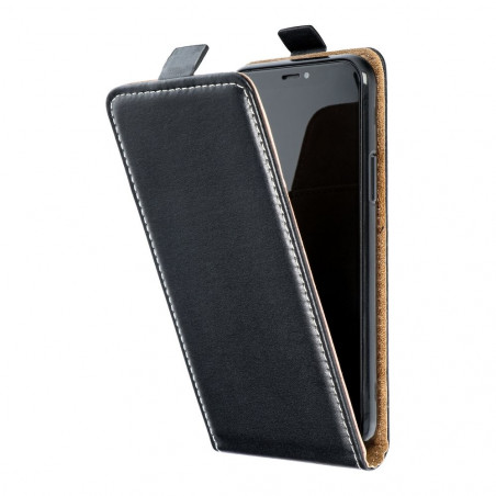 Slim Flexi Fresh for Huawei Y5 (2019) Cover with vertical opening Black