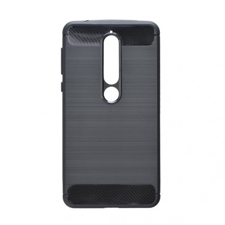 CARBON for Nokia 7.2 FORCELL Silicone cover Black