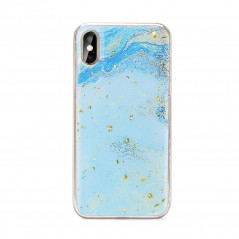 MARBLE for Samsung Galaxy M31 FORCELL cover TPU Blue