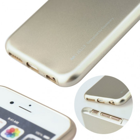 i-Jelly for Apple iPhone 6 6S Plus MERCURY cover TPU Gold