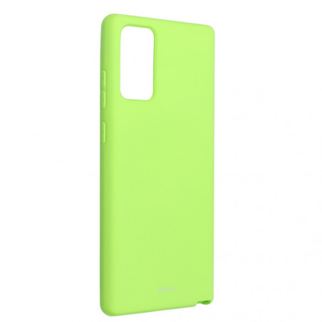 Colorful Jelly Case for Samsung Galaxy Note 20 Roar cover TPU Green