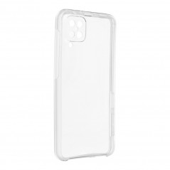 360 Full Cover PC + TPU for Samsung Galaxy A12 FORCELL Silicone phone case Transparent