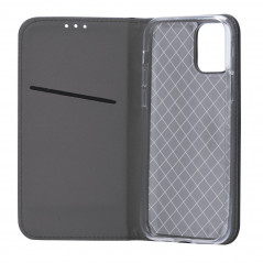 Smart Case Book for Motorola Moto G9 Power Wallet case Black
