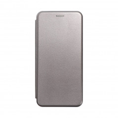 Book Elegance for Samsung Galaxy M11 FORCELL Wallet case Grey
