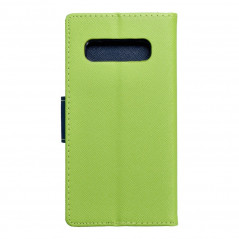Fancy Book for Samsung Galaxy S10 Wallet case Green
