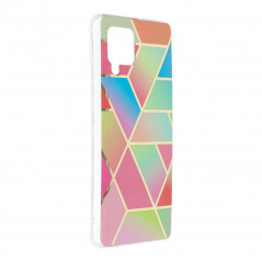 Marble cosmo for Samsung Galaxy A12 FORCELL cover TPU Multicolour