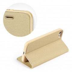 LUNA Book Gold for XIAOMI Redmi 9A FORCELL Wallet case Gold