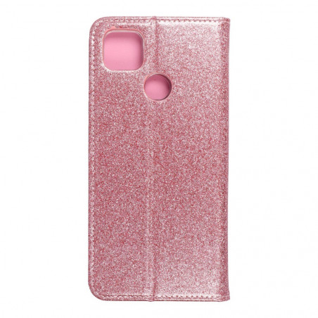 SHINING Book for XIAOMI Redmi 9C FORCELL Wallet case Pink