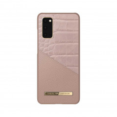 Rose Smoke Croco case Atelier for Samsung Galaxy S20 iDeal of Sweden 100% vegan leather Multicolour