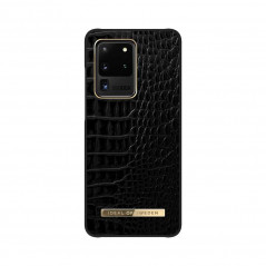 Neo Noir Croco case Atelier for Samsung Galaxy S20 Ultra iDeal of Sweden 100% vegan leather Black