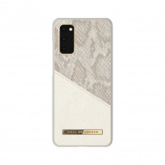 Pearl Python case Atelier for Samsung Galaxy S20 iDeal of Sweden 100% vegan leather Multicolour