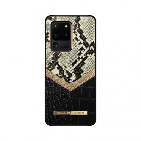 Peral Python case Atelier for Samsung Galaxy S20 Ultra iDeal of Sweden 100% vegan leather Multicolour