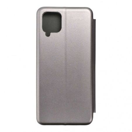 Book Elegance for Samsung Galaxy M12 Wallet case Grey