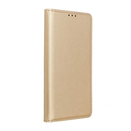 Smart Case Book for OPPO A74 5G Wallet case Gold