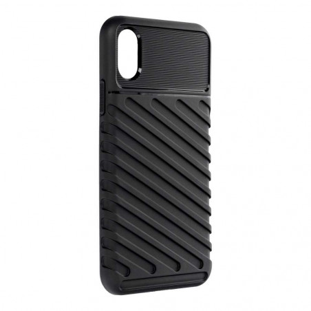 THUNDER for Apple iPhone X FORCELL cover TPU Black
