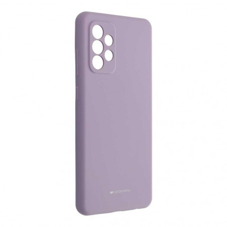 Silicone case for Samsung Galaxy A12 MERCURY Silicone cover Violet