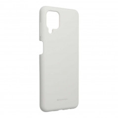 Silicone case for Samsung Galaxy A12 MERCURY Silicone cover Grey