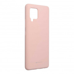 Silicone case for Samsung Galaxy A42 5G MERCURY Silicone cover Pink
