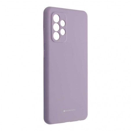 Silicone case for Samsung Galaxy A72 LTE MERCURY Silicone cover Violet
