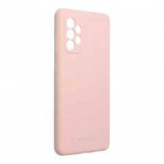 Silicone case for Samsung Galaxy A72 LTE MERCURY Silicone cover Pink