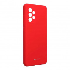 Silicone case for Samsung Galaxy A52 5G MERCURY Silicone cover Red