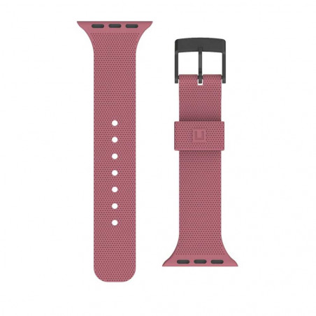 Dot [U] - silicone strap for Apple Watch (38 mm) UAG Urban Armor Gear Silicone phone case Pink